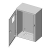 Шкаф ударопрочный из АБС-пластик e.plbox.210.280.130.8m.tr, 210х280х130мм, IP65 с прозрачной дверцей и панелью под 8 модулей Enext CP5111