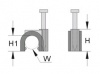 Кабельные наконечники со сжимным кольцом Haupa без изоляции 2.5-6 M4 290636