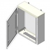 Шкаф e.mbox.stand.n.f3.22.z.str металлический, под 3-ф. счетчик, Навесной, 22 мод., с замком, уличный Enext s0100147