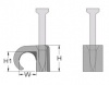 Axolute декоративные накладки в форме эллипса Bticino на 3 модуля HB4803NR
