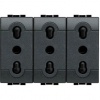 Щиток электрический HAGER GOLF внешней установки c белой дверцей, 36 мод. (3x12) VS312PD