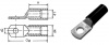 Axolute декоративные накладки в форме эллипса Bticino на 4 модуля HB4804NR