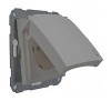 Шкаф ударопрочный из АБС-пластик e.plbox.300.400.165.1f.15m.tr, 300х400х165мм, IP65 с прозрачными дверцами, панелью под 1 - фазный счетчик и 15 модули Enext CP5212