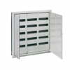 Шкаф e.mbox.stand.n.24.z металлический, под 24 мод., Навесной, с замком Enext s0100025