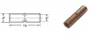 РБ33-1-0м Розетка трехместная с защитными крышками ОМЕГА IP44 ИЭК PKR61-016-2-K02