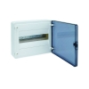 Щиток электрический HAGER GOLF внешней установки c прозрачной дверцей, 54 мод. (3x18) VS318TD