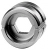 Кнопка e.lux.11651L.pn.aluminium одинарная "алюминий" с подсветкой ins0040099