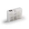 Шкаф пластиковый e.mbox.stand.plastic.n.f3.прозора, под трехфазный счетчик, Навесной, с комплектом метизов Enext s0110004