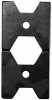 Розетка без заземления двойная с рамкой белая REGINA (винт) 16А / 230В 13003302