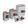 ABB OTP32 Рубильник в боксе OTP32B6M до 32A 6-полюсный, резьба 4хМ25+2хМ16 1SCA022401R5990
