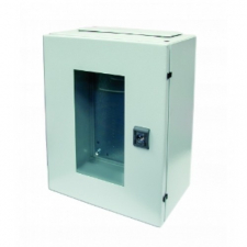 Навесной шкаф STX с прозрачной дверью, 1200x800x400мм, IP65
