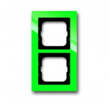 Рамка 2 поста Axcent зелений, 1754-0-4338, ABB