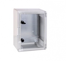 Шкаф ударопрочный из АБС-пластик e.plbox.400.500.175.tr, 400х500х175мм, IP65 с прозрачной дверцей Enext