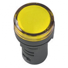 Лампа AD16DS LED-матрица d16мм желтый 12В AC/DC ИЭК