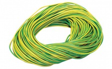 Провод H07Z-K 90 ° C 1X6 желто-зеленый в бухтах по 100 м