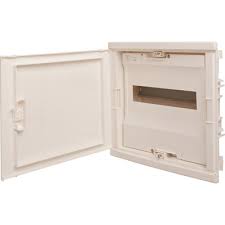 Щит встраиваемый Nedbox – со скругленной дверью белой RAL 9003 – 1 рейка – 12+2 модуля, автозажимные N и PE клеммы, Legrand