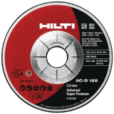 Отрезной диск Hilti AC-D 125x1x22.2 SP CAG (P)