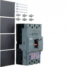 Автоматичний вимикач Hager h630, In=400А, 3п, 70kA, LSI