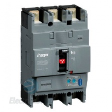 Автоматичний вимикач Hager h630, In=250А, 3п, 50kA, LSI