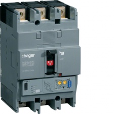 Автоматичний вимикач Hager h250, In=125А, 3п, 70kA, LSI