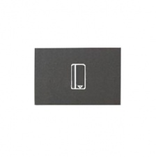 ABB NIE Zenit Антрацит Выключатель карточный с задержкой отключения (5-90 сек.) 2 мод
