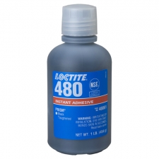 Loctite 480 Армированный резиной, низкой вязкости, для металлов и резин, черный 500г