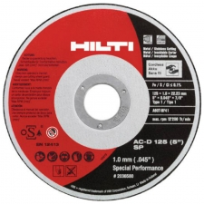 Отрезной диск Hilti AC-D 125 Inox USP 1.0mm
