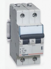 Автоматический выключатель Legrand TX3 6000 C 6A 2П 10kA