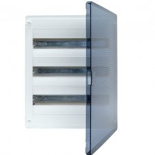 Щиток электрический HAGER GOLF внешней установки c прозрачной дверцей, 36 мод. (3x12)