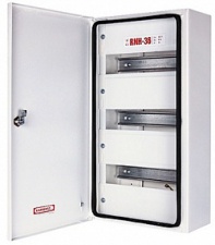 Шкаф распределительный e.mbox.RNH-36 металлическая, герметичная IP 54, навесная, 36 мод., 480х255х115 мм Enext