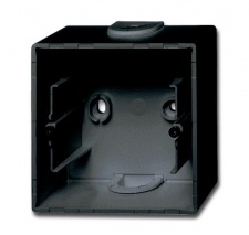 Коробка зовн. 1 пост Basic55 чорн.шато, 1799-0-0965, ABB