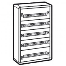 Распределительный шкаф с металлическим корпусом XL³ 160 – для модульного оборудования – 5 реек – 900×575×147, Legrand
