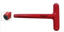 Т-образная рукоятка для сменных наконечников HAUPA VDE 1/4" - 1/4" 250 мм