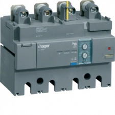 Блок ПЗВ для вимикачів h630: 4п 500A, витік струму 0.03-6А, затримка часу 0.06-1сек