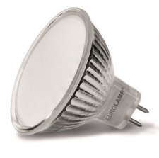 EUROLAMP LED Лампа MR16 4W GU5.3 4100K SMD5050 frosted cover