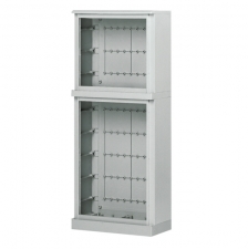 Шкаф с полиэстера двухсекционный ORION Plus,IP65,непроз.Двери,1150X600X300мм:верх=550мм,низ=550мм FL340B