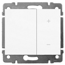 Galea Life Лицевая панель светорегулятора (арт.775652 / 53) клавишных; цвет White