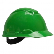 Каска с храповиком без вентиляции H-701N-GP зеленая