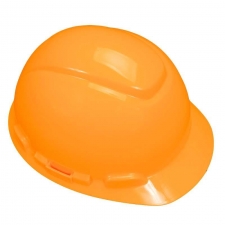 Каска с храповиком без вентиляции H-701N-OR оранжевая