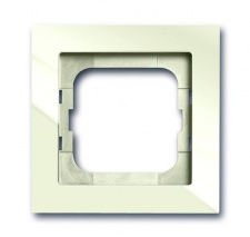 Рамка 1 пост Axcent білий шале, 1754-0-4486, ABB