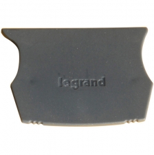 Торцевая крышка Viking 3 Legrand, для  винтовых клемм, 1 вход/1 выход, с шагом 12 и 15 мм