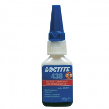Loctite 438 Армированный резиной, низкой вязкости, для пористых и кислотных поверхностей, черный 20 г