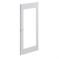 Двери белые с прозрачным окном для 3-рядного щита VOLTA VZ133N