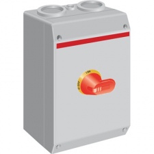 ABB OTP63 Рубильник в боксе OTP63BA6P до 63А 6-полюсный, резьба 4хPg29+2xP g11