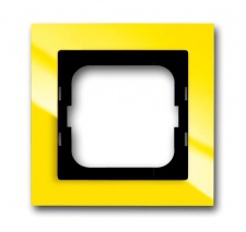 Рамка 1 пост Axcent жовтий, 1754-0-4334, ABB