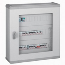Распределительный шкаф с пластиковым корпусом XL³ 160 – для модульного оборудования – 2 рейки – 450×575×147, Legrand